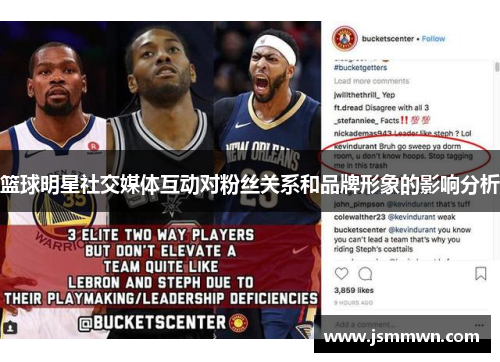 篮球明星社交媒体互动对粉丝关系和品牌形象的影响分析